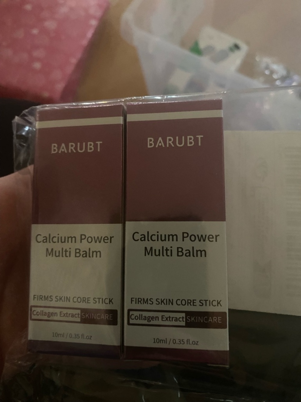 Calcium Power Multi Balm — Pink & White Moisturizing Stick